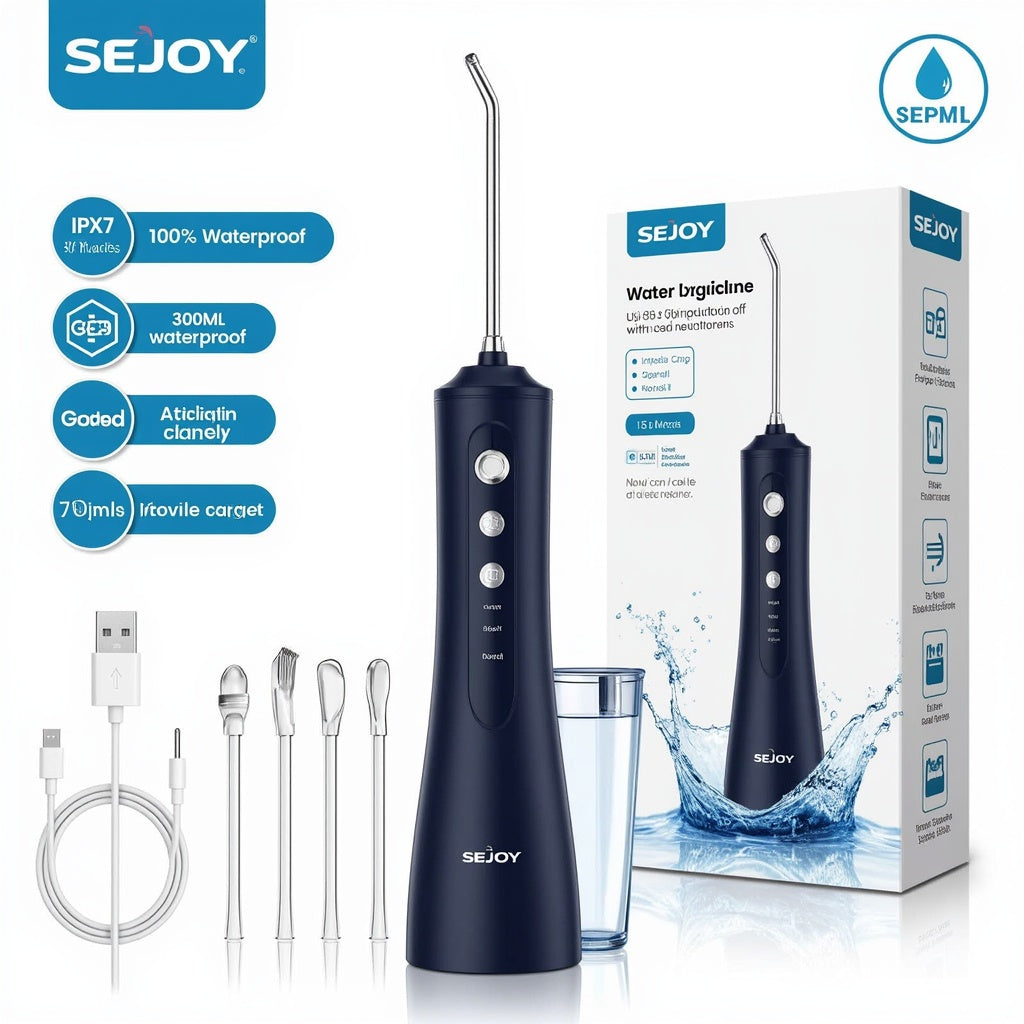 Portable Water Flosser™ Effortless Oral Hygiene